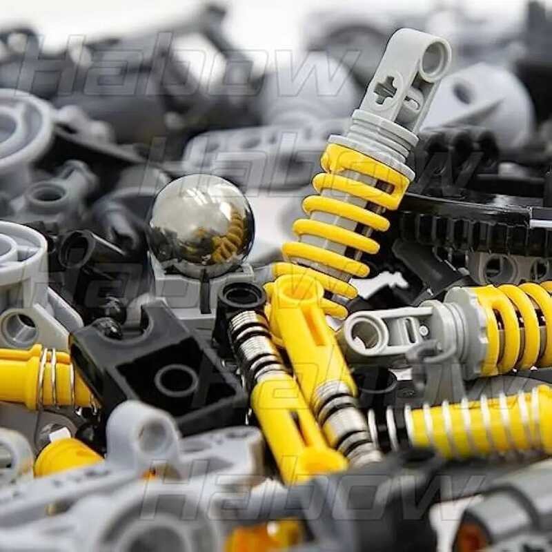 ชิ้นส่วนเชื่อมต่อเพลา-พิน-คอนเนคเตอร์ที่เข้ากันได้กับ ✠ Technic, ตัวกระตุ้นเชิงเส้น Technic โช้