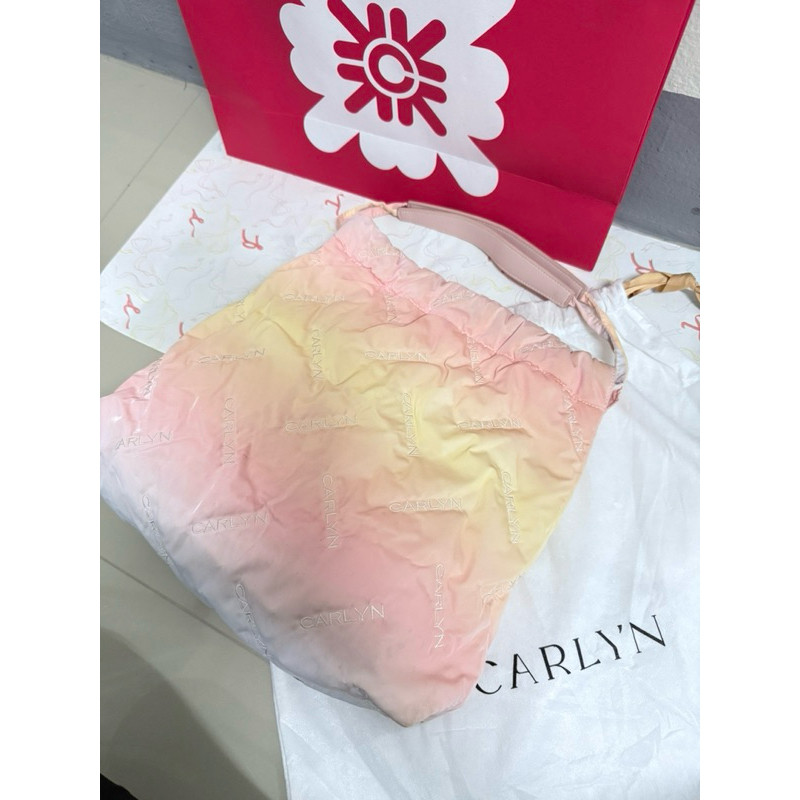♞,♘Carlyn TWEE COTTON CANDY (กระเป๋ามือสอง) XDY