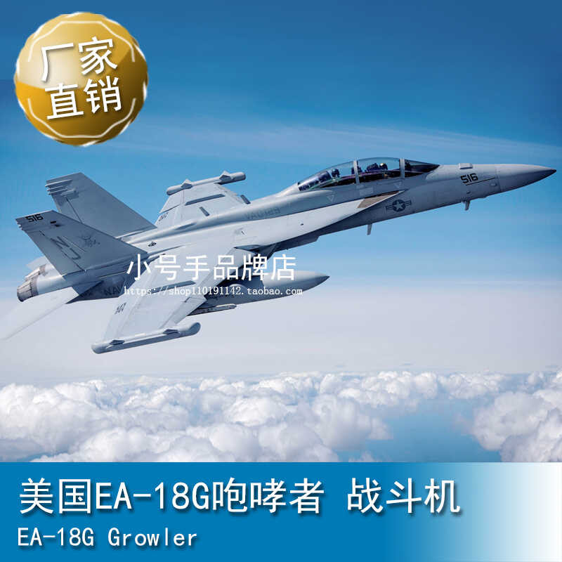 TRUMPETER  1/48 美国EA-18G"咆哮者"战斗机 85814