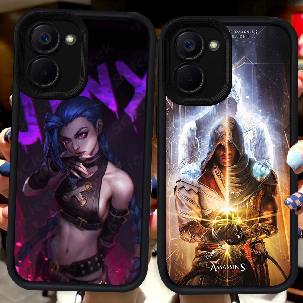 เคสสีดําสําหรับ VIVO Y18 Y28 Y03t Y03 Y27 Y36 Y28s Y18i Y17S Y27s H92 Fortnite