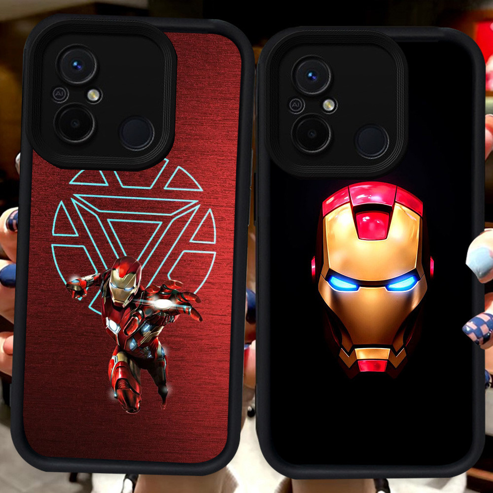 ปลอกสีดําสําหรับ Xiaomi Redmi A1 9T A2 POCO C55 12C M3 C65 10C หมายเหตุ 7 9C 9A M4 A5 C71 Pro H16 Ir