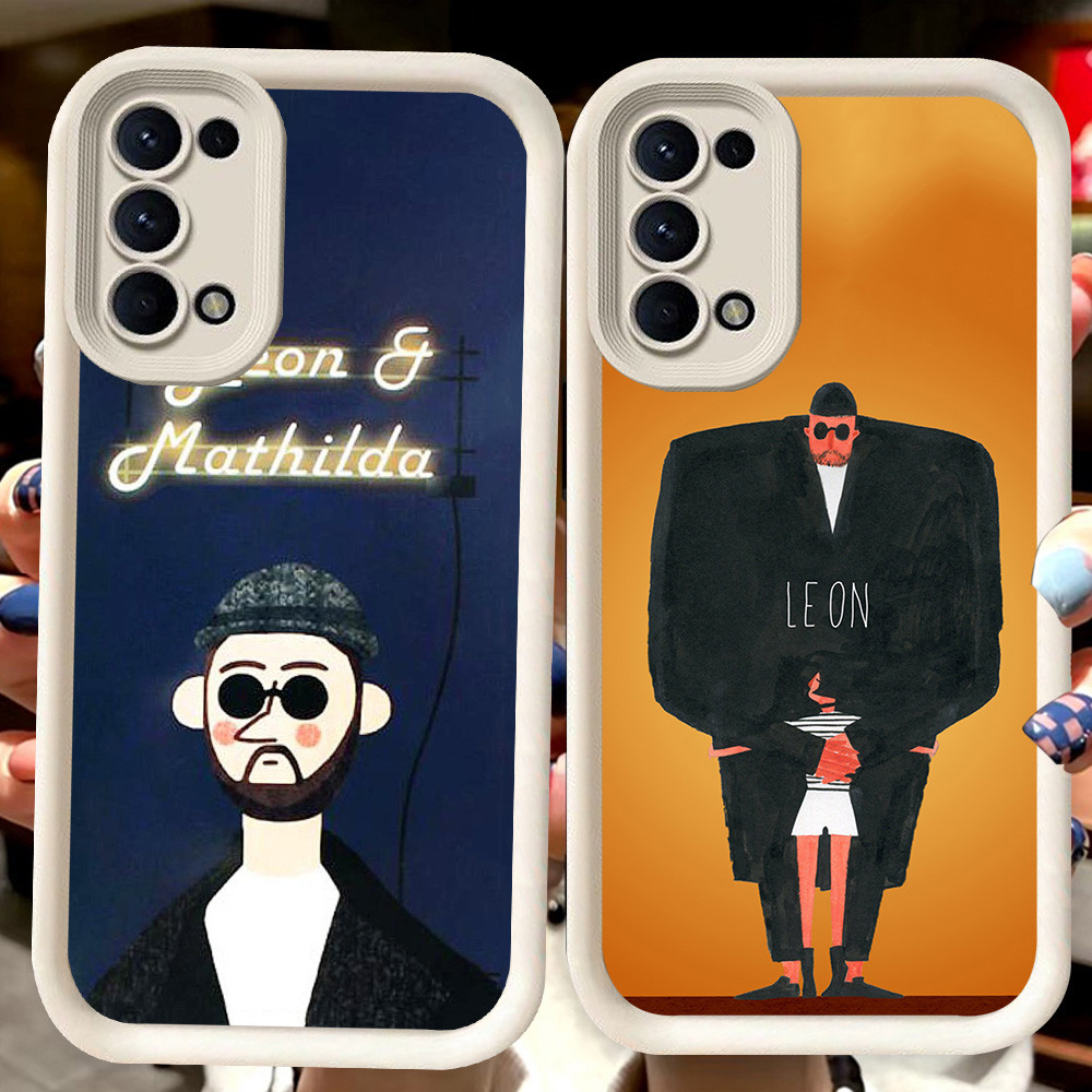 H117 Professional Leon สีขาวสําหรับ OPPO Reno A72 A95 A92 4 A94 6 A74 A52 A54S A55 5 A16s A16 5G