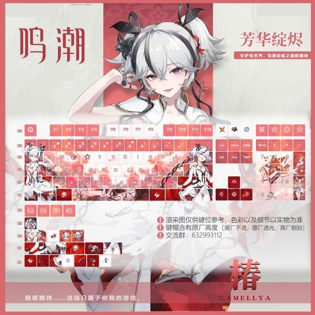 Tung Keycap Original Side แกะสลักโปร่งแสง PBT Adaptation Atk68 Meika Lion MAD60 MAD68 2D Keycap