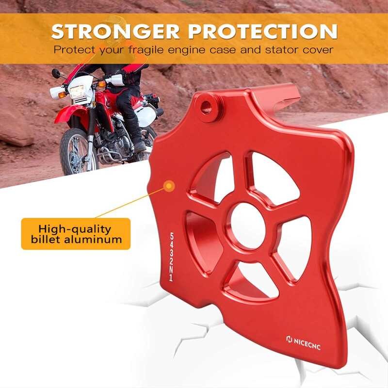 ▥ รถจักรยานยนต์ 15 ฟันเฟืองโซ่ COVER GUARD Protector สําหรับ Honda Xr650l XR 650L 650 L 1993-20