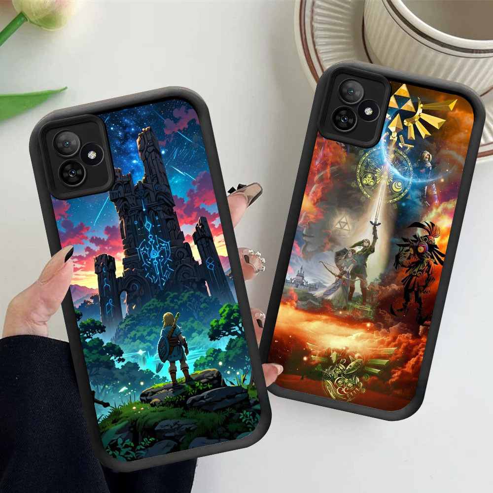 YB-31 ตํานานของ Zelda ปลอกกันกระแทกสําหรับ Realme C53 C63 C61 C51 GT SE NEO6 6 หมายเหตุ 50 60 Narzo 
