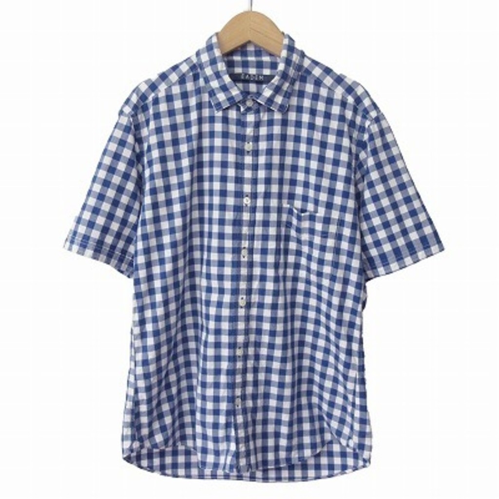 ♞EADEM Shirt cotton blue Direct from Japan Secondhand RDH