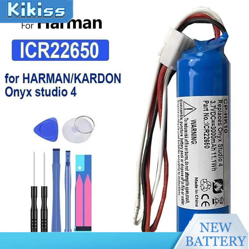for HARMAN/KARDON Onyx studio 4 ICR22650 Battery 3000mAh