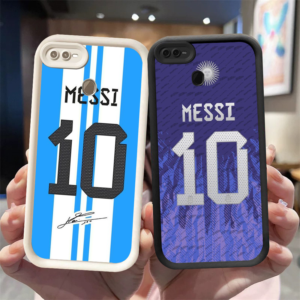 YA-26 Messi Argentina เคสกันกระแทกสําหรับ OPPO A7 F7 A12s A12 F9 A5S Realme 2 Pro