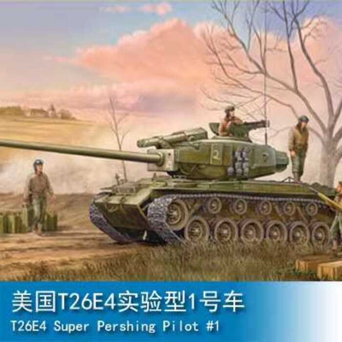 งานอดิเรก TRUMPETER 1/35 รถทดลอง T26E4 ของอเมริกา 82426