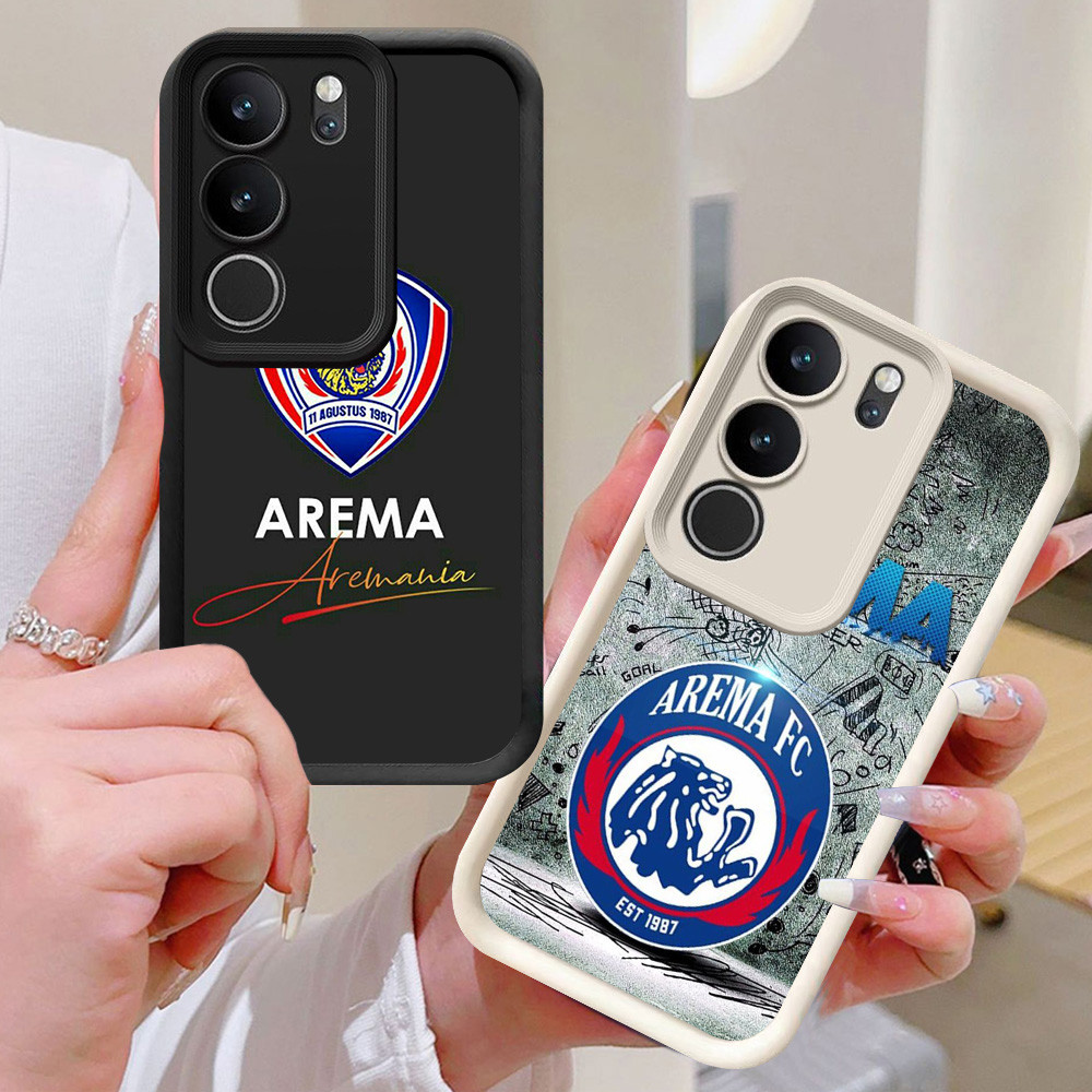 BI66 Arema FC Casing สําหรับ Infinix HOT 60 60i 50i 50 Pro Plus 5G สีขาวสีดํา