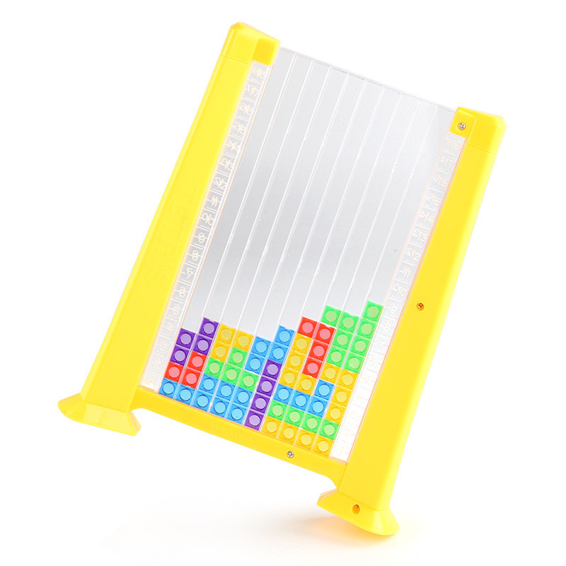 แหล่งที่มาของ Tetris Trunk Building Block Puzzle Tabletop Game Intelligence Clearance Toys