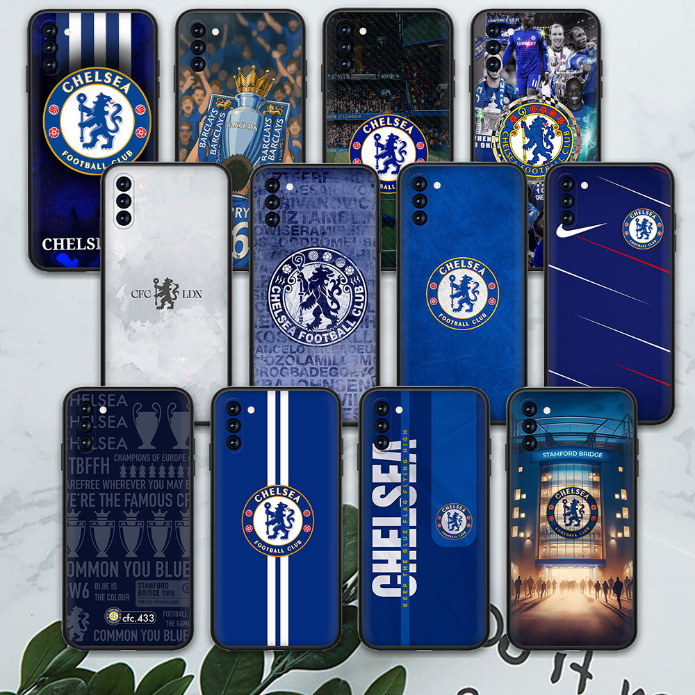 นุ่มเคสซิลิโคนสําหรับ Huawei Y6P Y7A Y8P Y9A Y7 2019 Y7 Prime 2018 470B เชลซี