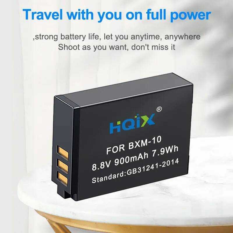 ▥ HQIX สําหรับ Xiao Yi M1 Yi-M1 กล้องมิเรอร์เลส Bxm-10 Bxm10 Charger แบตเตอรี่