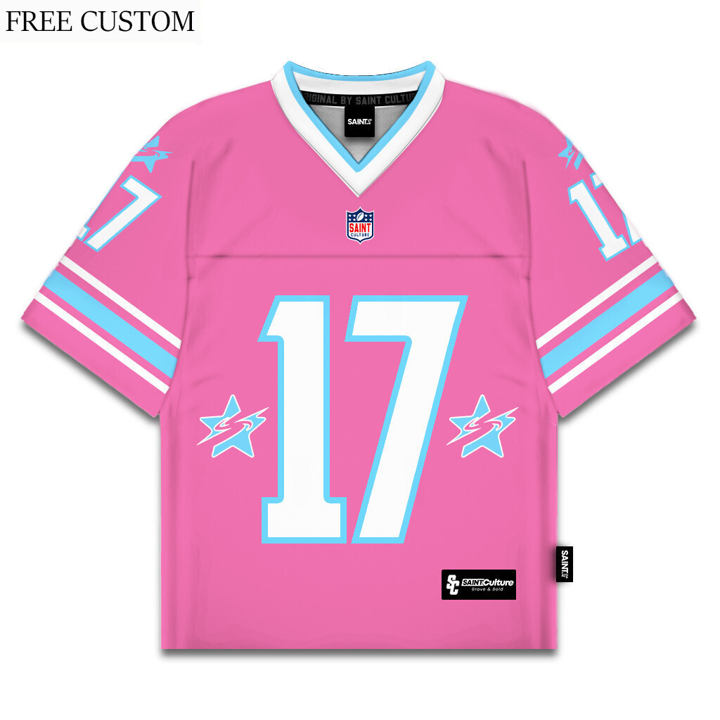 [ชื่อที่กำหนดเองฟรี] Coquette Pink 17 Vintage Oversize Rugby Retro Streetwear Y2K Jersey คอเบสบอล Ho