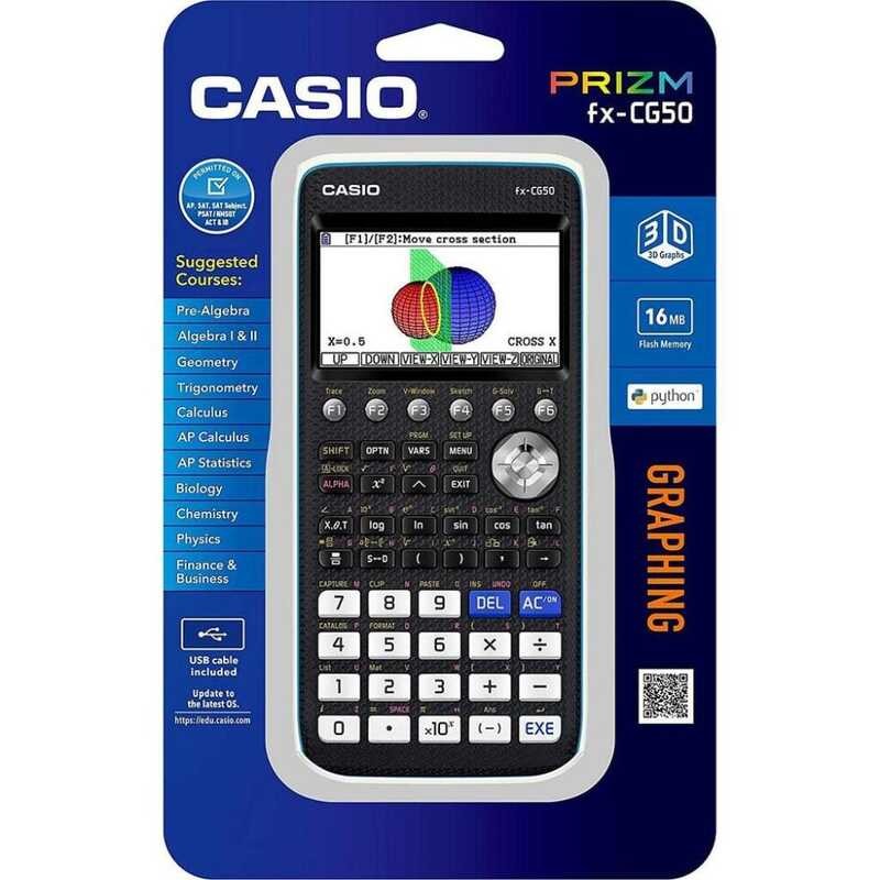 LY Prizm Fx-Cg50 Color Graphing Calculator