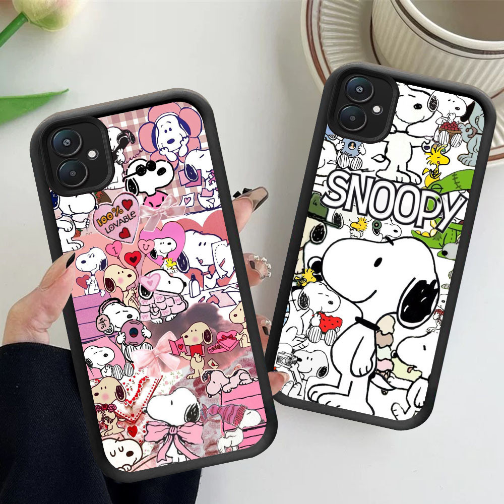 YB-29 Snoopy ปลอกกันกระแทกสําหรับ Xiaomi Redmi 13C 14 13T 14T A2 A1 K60 Ultra Poco C65 Pro