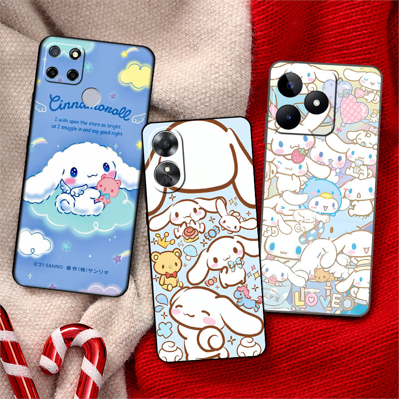 เคสโทรศัพท์สีดํานุ่มสําหรับRealme 3 5 5i 5s 6i 7 7i 8 8s 8i 9 9i 10 Pro Plus 12X 12 + 13 P1 25HK Cin