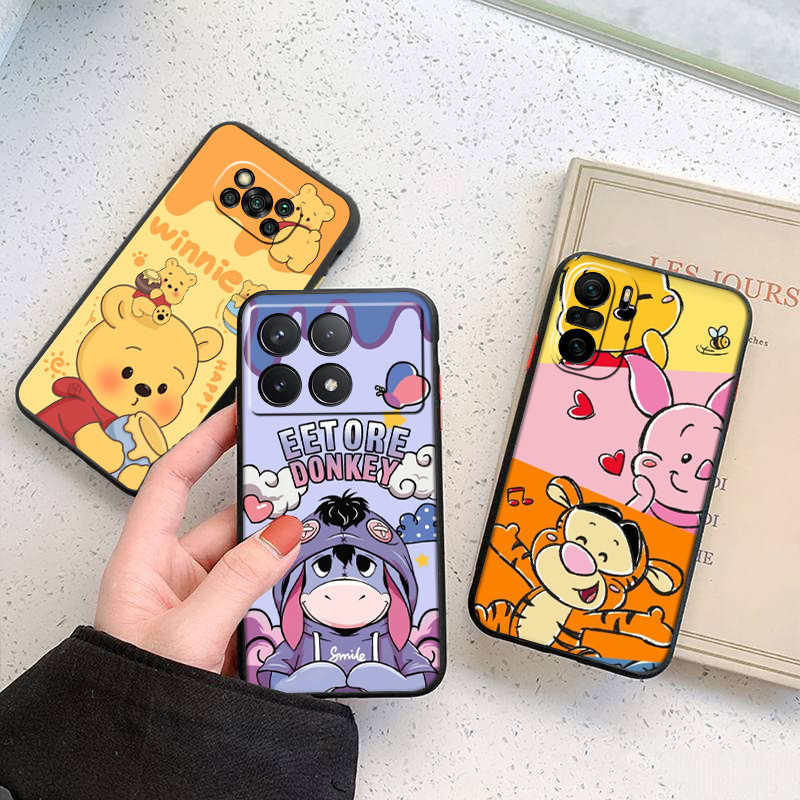 นุ่มสีดําเคสโทรศัพท์สําหรับXiaomi Mi 8 Lite 9 9T 11 Lite 11i 10T 11X 12X 12S 12T Poco M2 M3 M4 M5S F