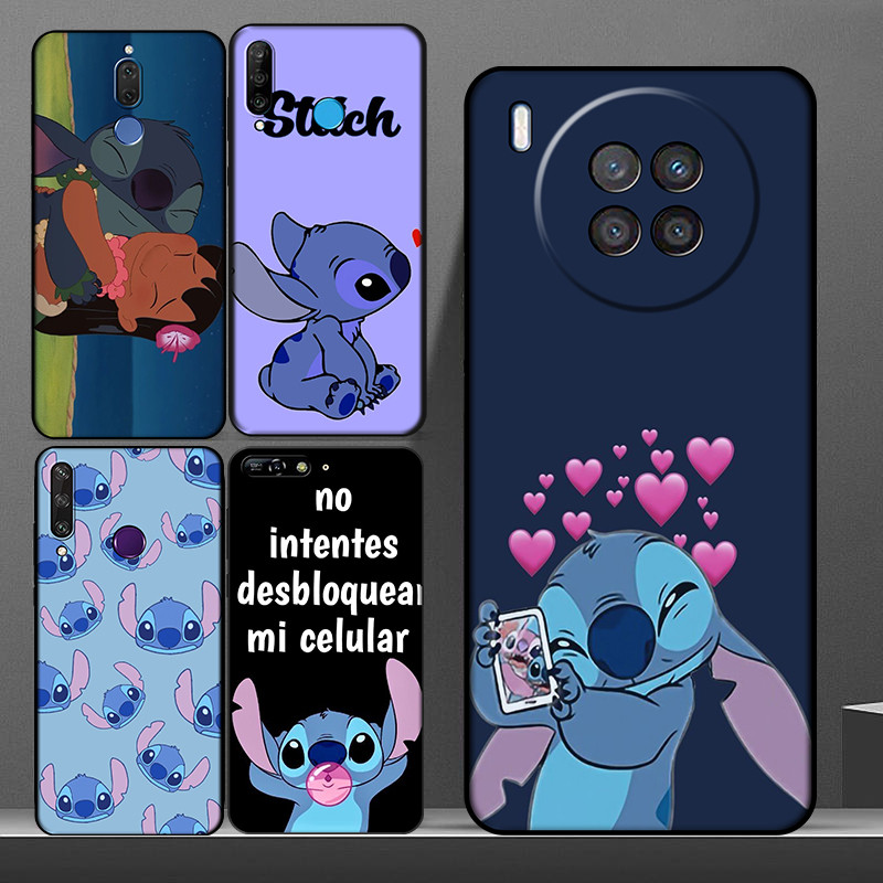 เคสโทรศัพท์สีดําแบบนุ่มสําหรับ Huawei Y6 Pro Y6S Y7 Y9 Prime Nova 2 Lite 2i 3 3i 4E 5i 5T 7 SE 34EN 