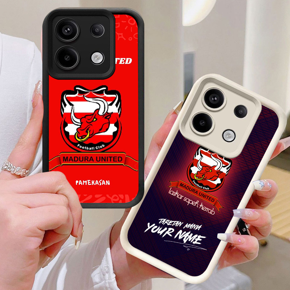 BI87 Madura United FC Casing สําหรับ Infinix Note Zero GT 30 Pro 5G สีขาวสีดํา