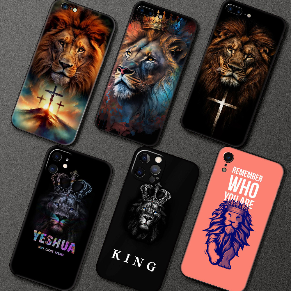 โทรศัพท์มือถือป้องกันการล่มสลายสําหรับ OPPO Reno 4 Pro 5 5F 6 Lite 7Z 8Z 8T 46YH Judah lion caseg