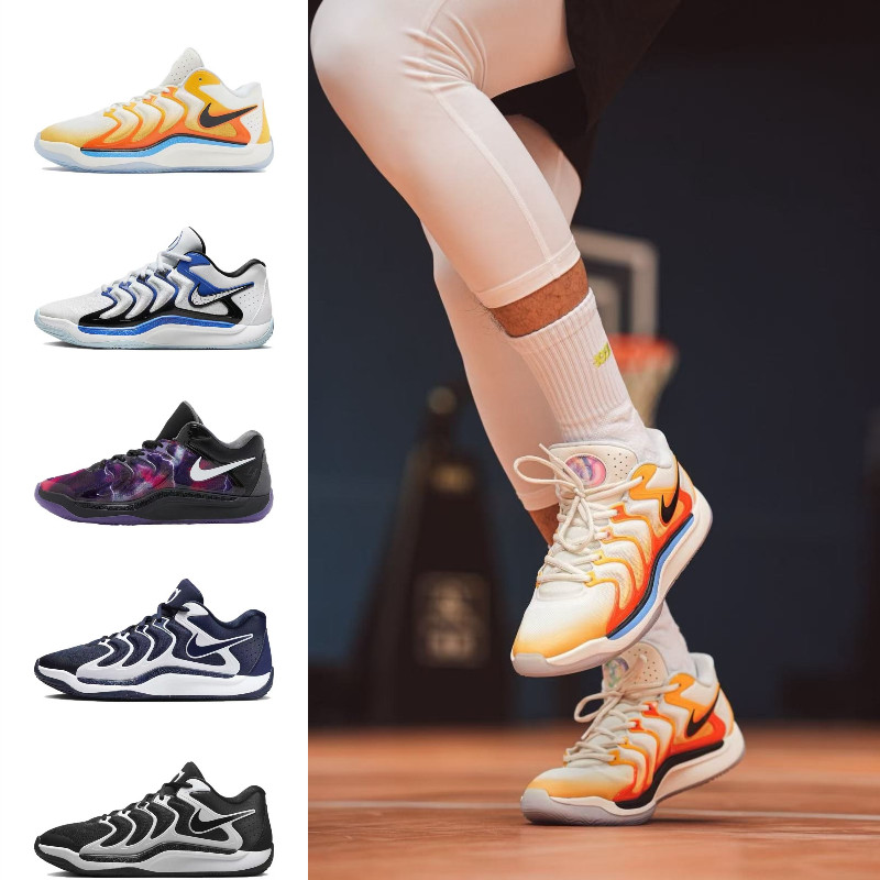 ♞,♘,♙【  เคาน์เตอร์ของแท้】Nike KD 17 EP รองเท้าบาสเกตบอล GFD