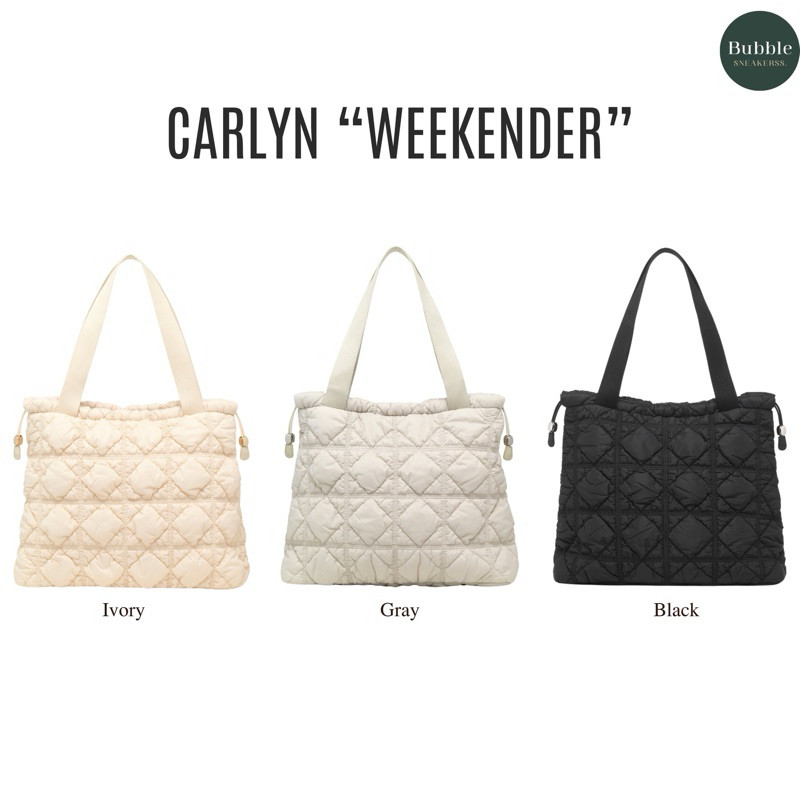 ♞,♘,♙(พร้อมส่ง) Carlyn Weekender Bag [ของเเท้ 100%] XDY