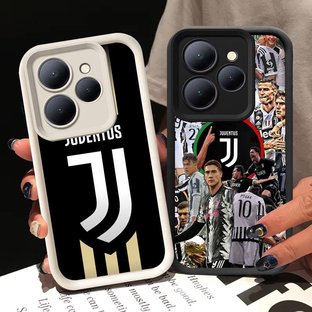 BI83 J-Juvenus Casing สําหรับ Infinix HOT 40 Smart 8 Pro 30 30i Play 40i สีขาวสีดํา