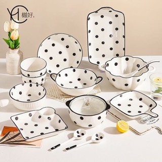 จานชุดครัวเรือนชามข้าวเซรามิคชามก๋วยเตี๋ยวชามผลไม้