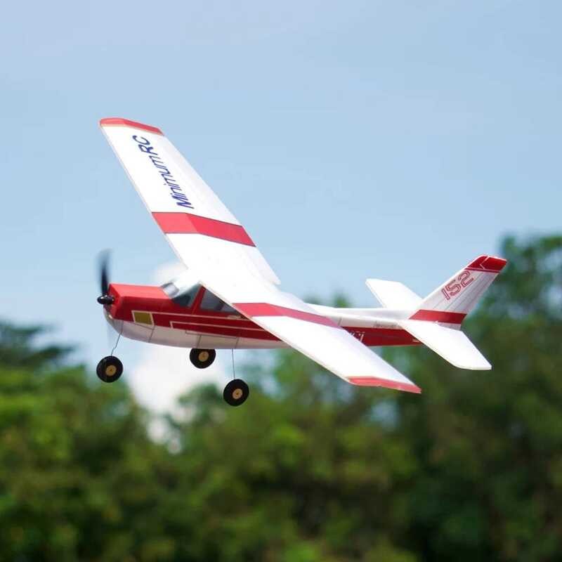 โมเดลเครื่องบิน ★ RC Cessna 152 สำหรับผู้เริ่มต้น รีโมทคอนโทรล เครื่องร่อน จัดส่งฟรี ★