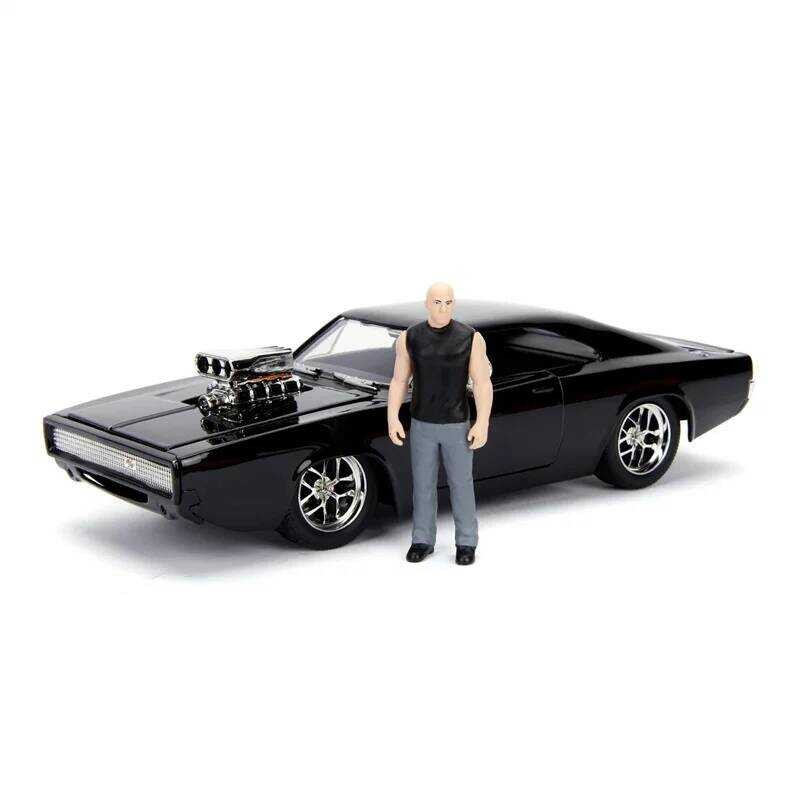 โมเดลรถ ☢ Jada 1:24 Fast And Furious Mazda Rx-7 1995 Toyota 1970 Dodge Charger R/T โมเดลโลหะหล่
