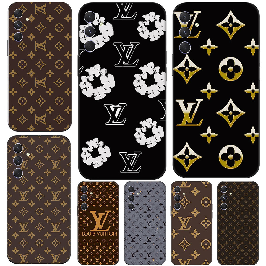 K3 Louis Vuitton โลโก้สําหรับ Samsung S6 J730 J2 J5 J7 Pro Prime Core ความเข้ากันได้เคสโทรศัพท์ TPU 