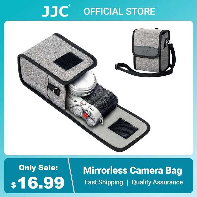 ❃ JJC กระเป๋ากล้องกระเป๋ากล้องสําหรับ Canon M50 M5 M10 G1x Sony A6600 A6500 A6400 A6000 Nikon Z ❃