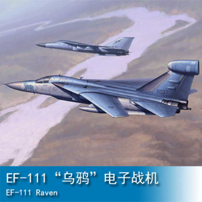 TRUMPETER HOBBY  1/48 EF-111“乌鸦”电子战机 80352