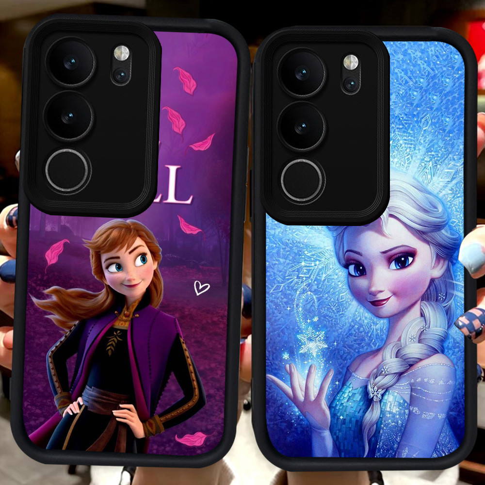 ปลอกสีดําสําหรับ Infinix HOT Note 60 50i 50S 60i 50X 50 Pro Plus 5G H69 Frozen