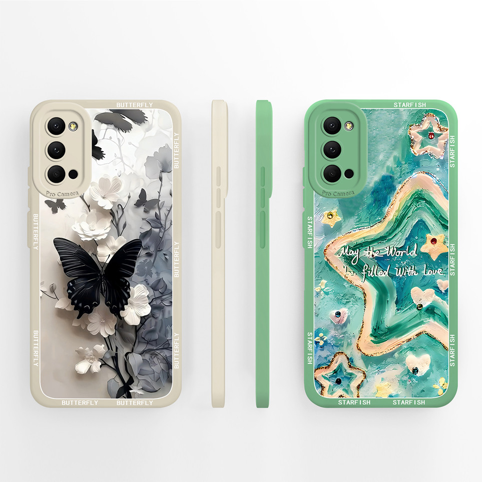 สําหรับOppo Reno4 4G 5Gเคสโทรศัพท์ยอดนิยมผีเสื้อกรณีSoft Pandaซิลิโคนเปลือกป้องกันสําหรับReno 4 สําหรับOppoReno4 ปกหลังCapa Housingกันชนกระเป๋าโทรศัพท์ - รูปที่ 3