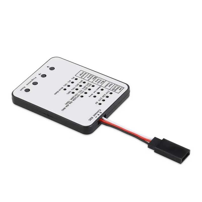 บัตรโปรแกรม ✠ LED Surpass Hobby สำหรับมอเตอร์ ESC แบบไม่มีแปรงกันน้ำ 25A /35A /45A /60A /80A /1