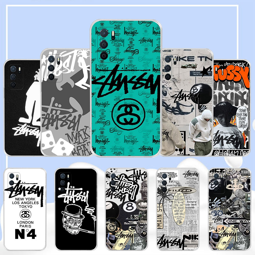 เคสโทรศัพท์แบบใสแบบนุ่ม Huawei Y5P Nova 2i 3i 5T 405M Stussy