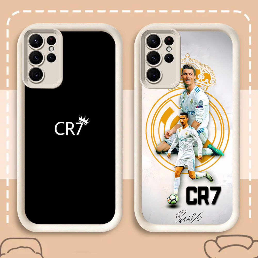 YB-9 Cristiano Ronaldo เคสกันกระแทกสําหรับ Samsung A55 A54 M15 S25 S24 S21 FE Ultra
