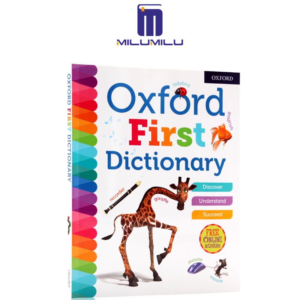 Oxford First Dictionary หนังสือปกอ่อนโดย Oxford Diactionaries หนังสือภาษาอังกฤษต้นฉบับ