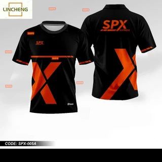 พารามา!! |S-PX Express Jersey พิมพ์เต็ม Cool J&t Package Courier Driver เสื้อผ้า