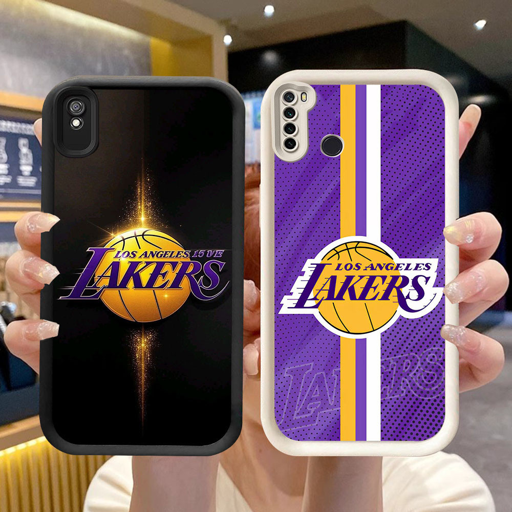 JK-17 NBA Lakers เคสกันกระแทกสําหรับ Xiaomi Redmi หมายเหตุ 9A 9T 7 6A POCO M3 Pro