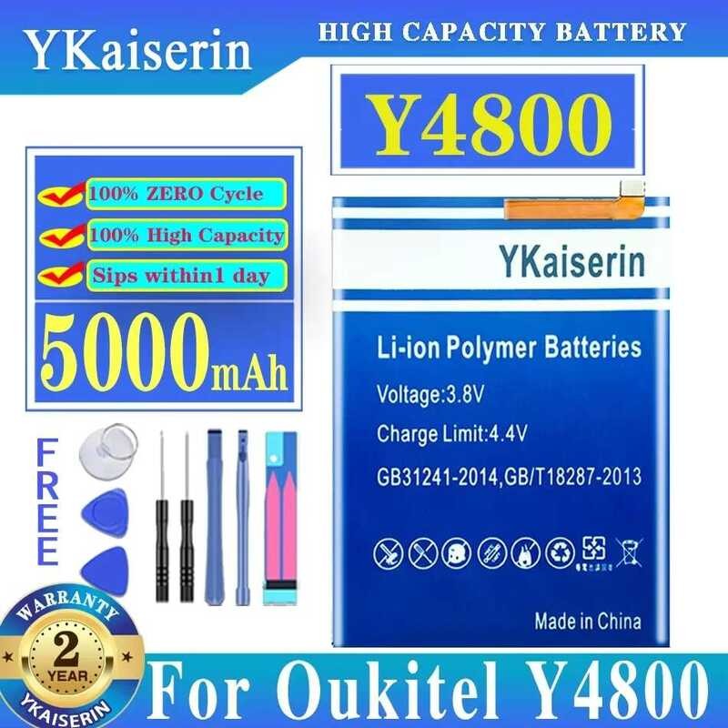 5000mAh For Oukitel Y4800 High-Efficiency Mobile Phone Battery