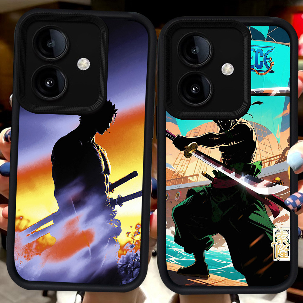 ปลอกสีดําสําหรับ OPPO A3 A3X A79 A5 A5X A5I Pro 5G 2025 H89 Zorro