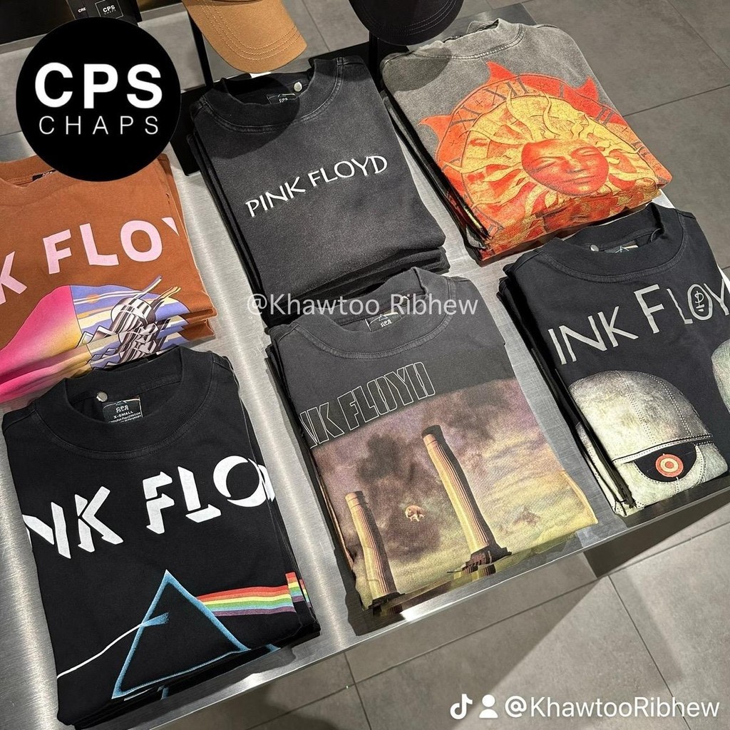 ♞,♘,♙️Sale เสื้อยืดCPS x Pinkfloyd คอลใหม่ล่าสุด แท้100%จากช็อป WHF