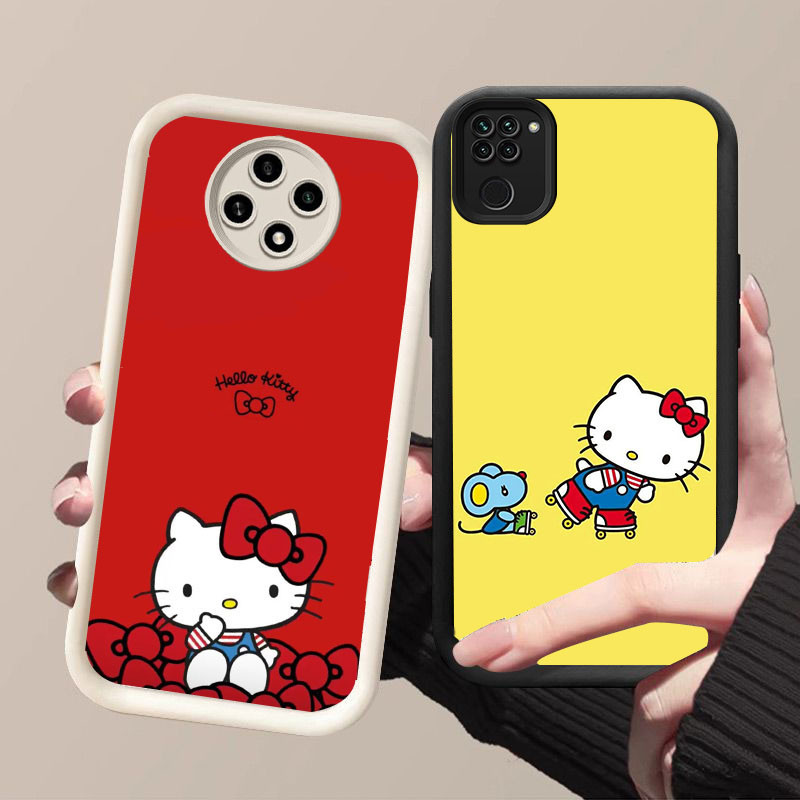 YZ-11 Katie Cat เคสกันกระแทกสําหรับ Xiaomi Redmi หมายเหตุ 8 9 9S Poco M2 Pro Max