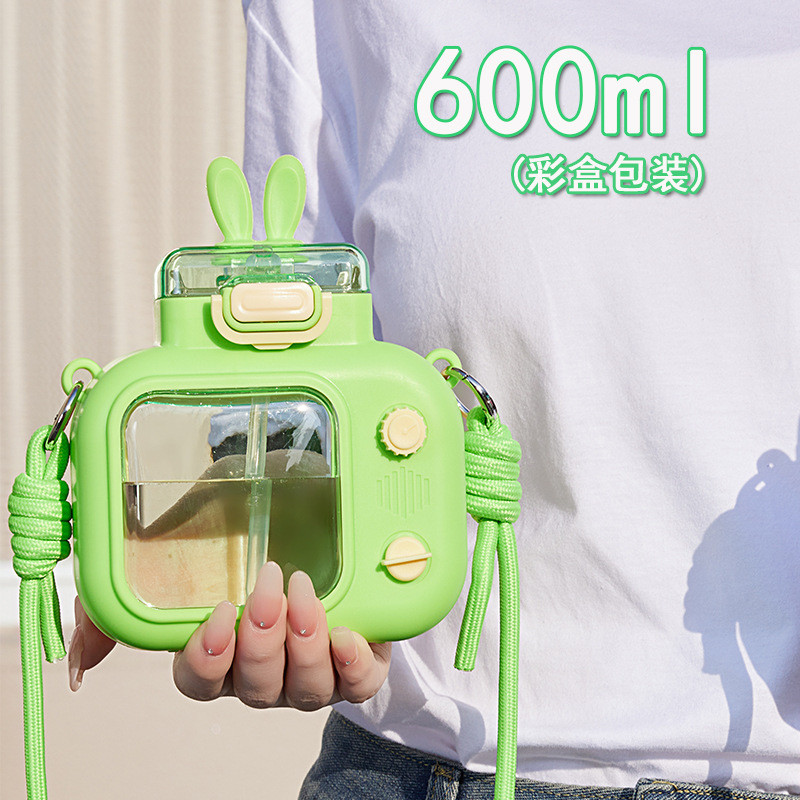 Creative TV TV Cup Cup Cup Cup Bitbit Rabbit Outdoor Strap Gift Gift Gift Children