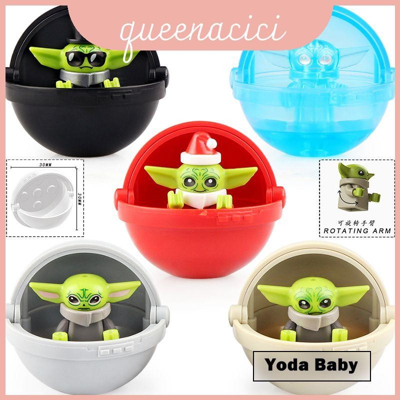พรีเมี่ยมเป็นมิตรกับสิ่งแวดล้อม Yoda Baby Mini Building Blocks เหมาะสําหรับกิจกรรมการเรียนรู้แสนสนุก