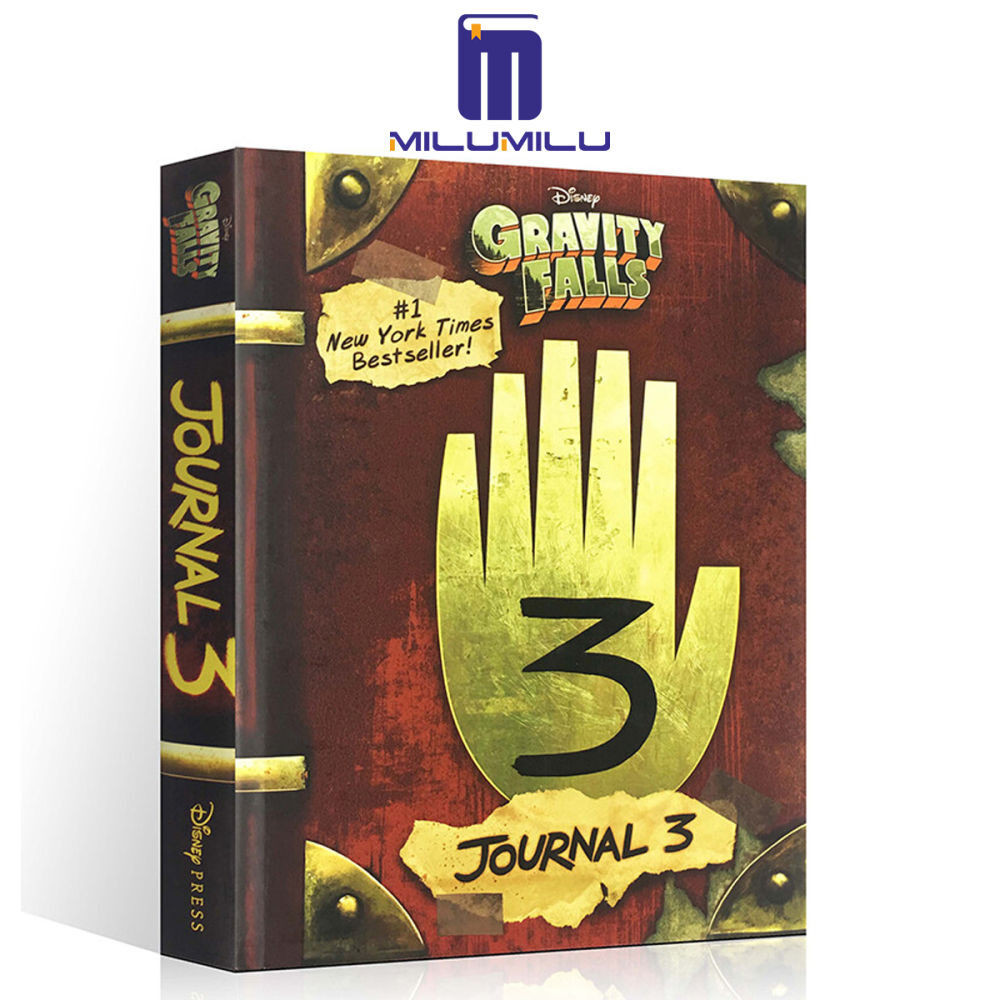 Disney Gravity Falls Journal 3 ปกแข็ง By Alex Hirsch หนังสือภาษาอังกฤษต้นฉบับ