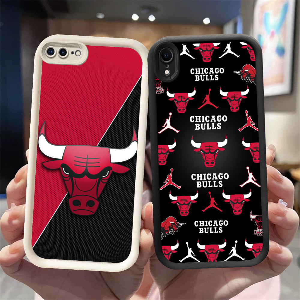 YA-7 Chicago Bulls เคสกันกระแทกสําหรับ iPhone XR X XS 6 7 8 Max Plus